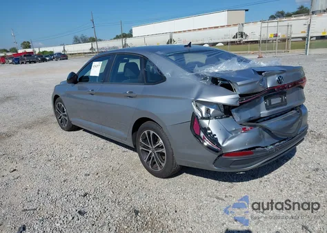 2025 Volkswagen Jetta 1.5T Sport from USA, damaged, VIN 3VWBX7BU4SM062978